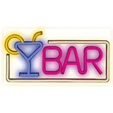 Forever Light Neon PLEXI LED BAR multikolor Schild Werbung Bar, pub, Lampe mit Dimmer