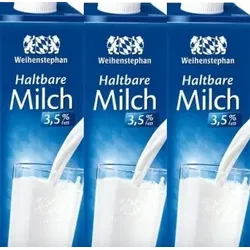 Weihenstephan H-Milch 3,5 % Fett 12 x 1 l (12 l)