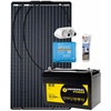 Solaranlage Wohnmobil 200W mit 120 Ah AGM Batterie und MPPT Laderegler