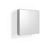 Vicco Spiegelschrank ROY 60 x 68 cm Weiß - Spiegel Badspiegel Bad Wandspiegel