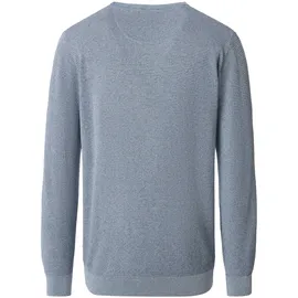 CasaModa Rundhalspullover blau 3XL