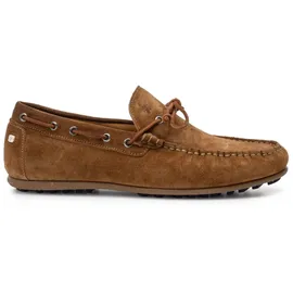 Floris van Bommel Herren Bootsschuhe braun Velours, braun, Frühjahr/Sommer 2026