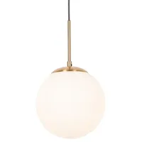QAZQA Flore 1-flg. E27 30 cm kugelförmig/Gold
