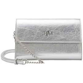 L.Credi Oliviana Clutch Polyurethan Silver