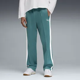 Puma Sporthose "T7 ALWAYS ON Relaxed Trainingshose Herren", Herren, Gr. S, Normalgrößen, emerald ice grün, Obermaterial: 33% Baumwolle, 67% Polyester. Tasche – Oben: 100% Baumwolle.