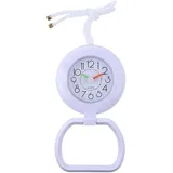 Wasserdichte Wanduhr, Badezimmeruhr, Küchenuhr, Duschuhr, Saugnapfuhr Mit Handtuchring - Crezuo
