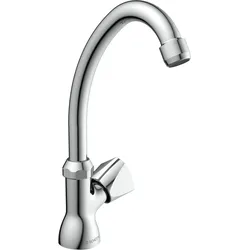 Schütte Waschtischarmatur CARNEO, Kaltwasserhahn, Wasserhahn Kaltwasser, Wasserhahn Bad Chrom
