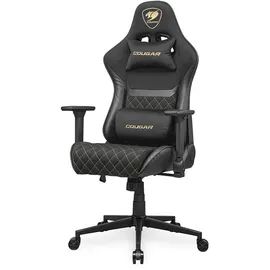 Cougar CGR-A2F-GLB Gaming-Stuhl Gold Schwarz