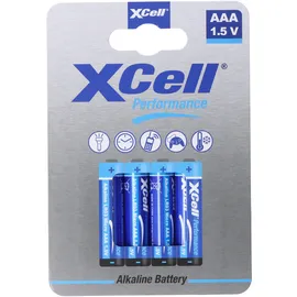 XCell Batterie Alkaline Micro AAA 4 St.