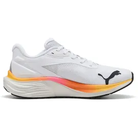 Puma Electrify Nitro 4 Road Running Shoe, White-Poison Pink-Sun Stream, 45.5 EU, Puma White Poison Pink Sun Stream, 46.5 EU