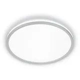 Briloner LED Deckenleuchte 33 cm 8,5 W Chrom-Matt