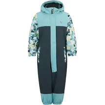 Ziener Kinder ANUP Schneeanzug/Skioverall | wasserdicht, warm, Wolle, dark jungle, 110