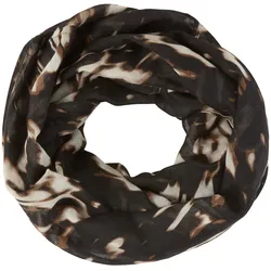 Loop TOM TAILOR, Damen, blurry animal, Web, Polyester, animal-print, Animalmuster, Modetücher, mit Animal-Print