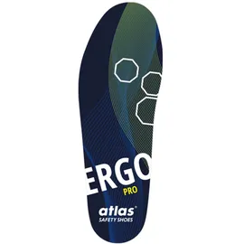 Atlas ERGO PRO Einlegesohle 38-40 Blau/Gelb