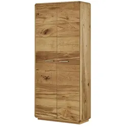 Dielenschrank  Phönix , holzfarben , Maße (cm): B: 90 H: 200 T: 37