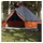 vidaXL Tipi-Familienzelt 6 Personen Grau/Orange