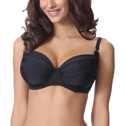 Damen Bikini Oberteil P614W - Schwarz (9240) - 80D