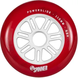 Powerslide Spinner 3er Rollenset 2024 red, 110mm/88a