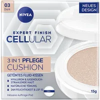 NIVEA Cellular Expert Finish 3in1 Pflege Cushion LSF 15 03 dunkel 15 ml