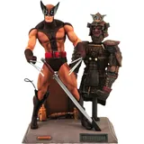 Diamond Select Wolverine Actionfigur 18 cm Braun/Weiß
