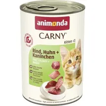 Animonda Carny Kitten Rind, Huhn & Kaninchen 12 x 400 g