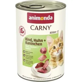 Animonda Carny Kitten Rind, Huhn & Kaninchen 12 x 400 g