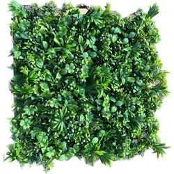GeckoWall "JAKARTA" | Premium Dschungel Farn Pflanzenwand  | Gastronomie Wandverkleidung | Kunstpflanzen Wandmontage |Regenwald Wandpaneele künstlich