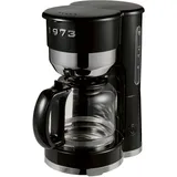 SILVERCREST® Kaffeemaschine Chrom Retro 1973 Schwarz »SKMR 1000 A1«