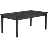 Hammel Furniture Esstisch Sami, Tischplatte in Furnier und Gestell in Massivholz, inkl. Auszugsfunktion, Maße: 180/280 x 100 cm braun