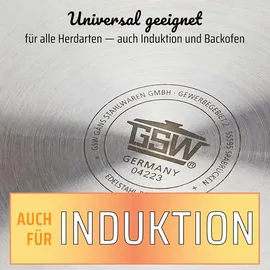 GSW Wok-Pfanne Schmorpfanne 32 cm