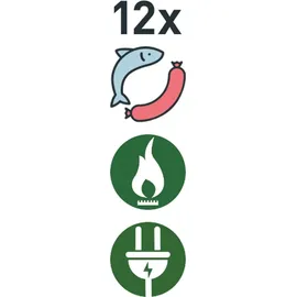 Peetz Edelstahl-Räucherofen 340 mit Schieber
