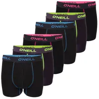 O'Neill Herren Boxershort Plain 6er Pack XL