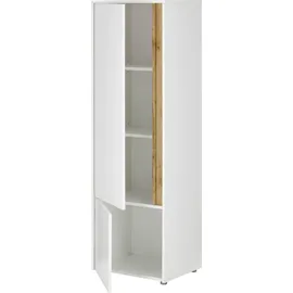 Home Affaire Aktenschrank HOME AFFAIRE "CiTY/GiRON", weiß, B:50cm H:158cm T:40cm, Schränke, Stauraumschrank zeitlos modern, wohnliches Home Office, Breite 50 cm