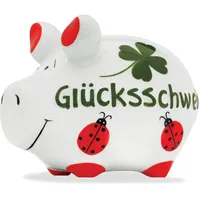 KCG Spardose Schwein klein 100784/10026884 Glücksschwein 12x10cm (100784) (100784)