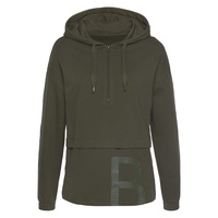 Bench. Loungewear Hoodie Damen dunkelgrün Gr.44/46