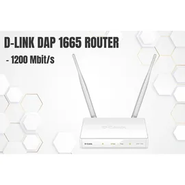 D-Link DAP-1665 Wireless AC1200 Access Point (bis zu 1200 Mbit/s Übertragungsgeschwindigkeit)