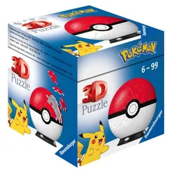 Ravensburger - Pokémon Pokéballs - Pokéball Classic, 54 Teile