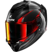 Shark Spartan GT Pro Kultram Integralhelm - Schwarz/Rot / XL
