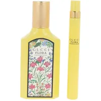 Set mit Damenparfüm Gucci FLORA GORGEOUS ORCHID 2 Stücke