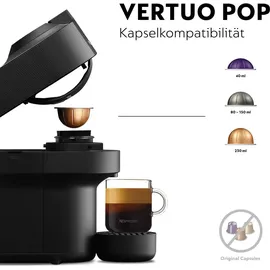 De'Longhi Nespresso Vertuo Pop ENV90.BAE inkl. Aeroccino Milchaufschäumer