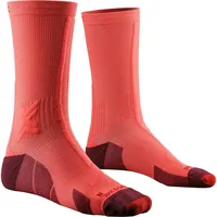 X-Bionic X-Socks® TRAIL RUN Discover CREW, Fluo rot/NAMIB RED, 35-38