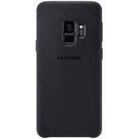 Samsung Alcantara Cover (EF-XG960) für das Galaxy S9, Schwarz