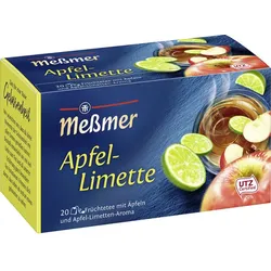 Meßmer Tee Apfel-Limette 20ST 50G