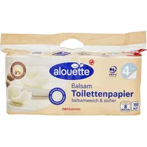 Alouette Toilettenpapier Balsam 4-lagig 8 Rollen