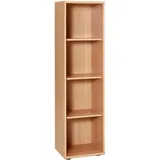 MÖBELPARTNER Serie 4000 Aktenregal 40 x 153 x 40 cm buche
