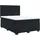 vidaXL Boxspringbett 140 x 200 cm Schwarz