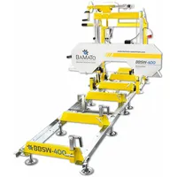BAMATO Blockbandsäge BBSW-400 mit 3,0 m Rollbahn (400V)
