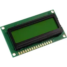 DISPLAY ELEKTRONIK LCD-Display Gelb-Grün 16 x 2 Pixel (B x H x T) 65.5 x 36.7 x 9.6mm DEM16226SYH-LY
