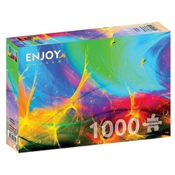 ENJOY Puzzle Puzzle ENJOY-1314 - Rainbow Fractals, Puzzle, 1000 Teile, 1000 Puzzleteile bunt