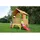 Axi Spielhaus Tom braun mit Rutsche rosa